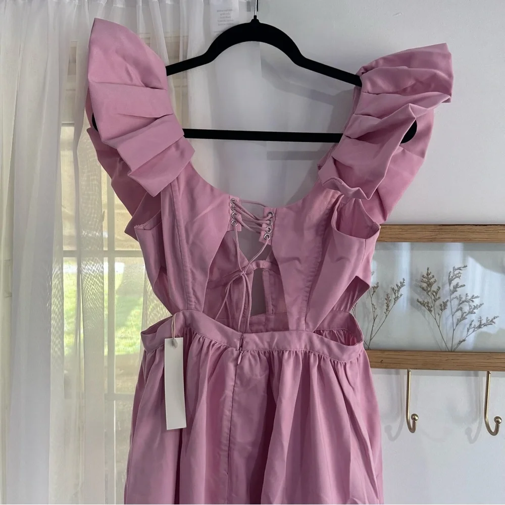 NEW For Love And Lemons Miriam Dress - Picture 14 of 16